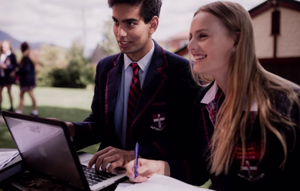 Web design for leading independent school Hobart